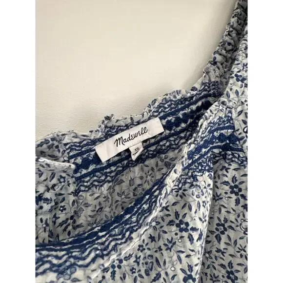 Madewell Blue Floral Skirt Set - Picture 3 of 6